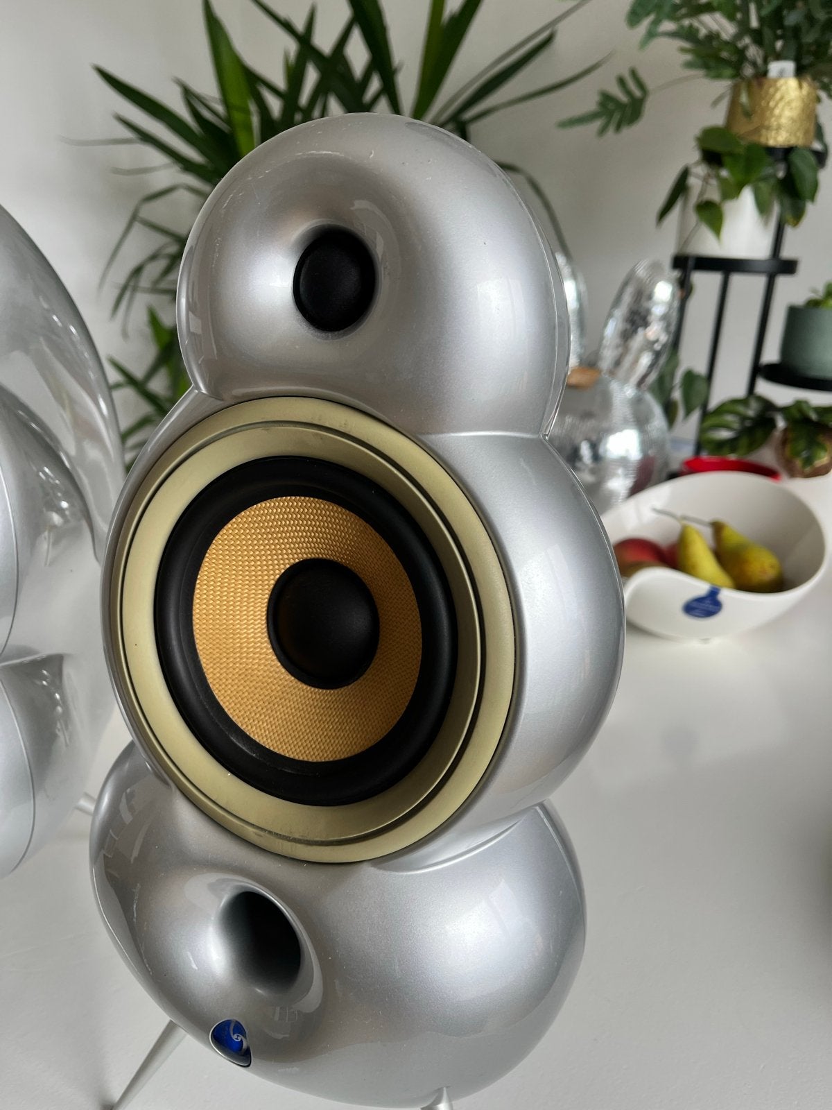 Blueroom Minipods Design Speakers - Set, Ophalen, Gebruikt, Front, Rear of Stereo speakers, Overige merken
