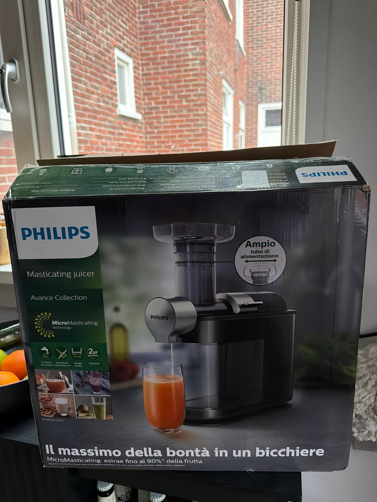 Philips Masticating Juicer Avance Collection, Ophalen, Zo goed als nieuw