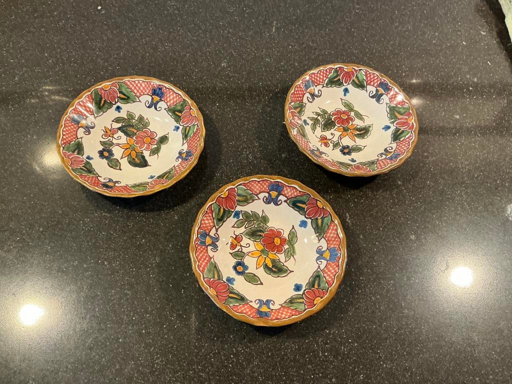 3 Makkum bordjes, Antiek en Kunst, Ophalen of Verzenden