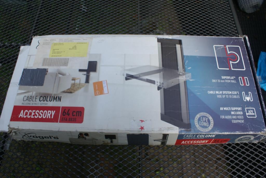 Vogele EFA 8835 64CM kabekgoot met AV ondersteuning, Verzenden