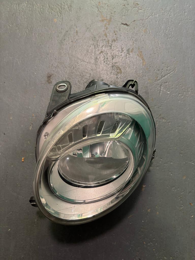 Koplamp Links Voor Fiat 500 - Gebruikt, Auto-onderdelen, Verlichting, Ophalen of Verzenden, Gebruikt, Fiat