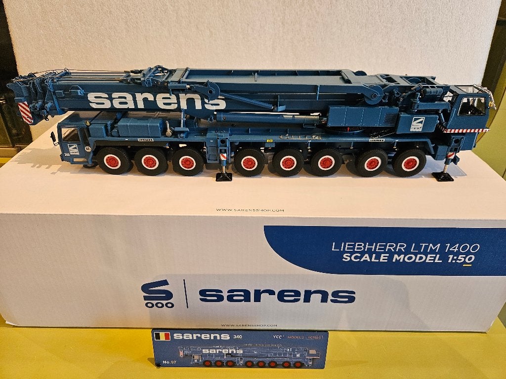 LIEBHERR LTM 1400 SARENS, Ophalen of Verzenden, Zo goed als nieuw, Hijskraan, Tractor of Landbouw, Overige merken