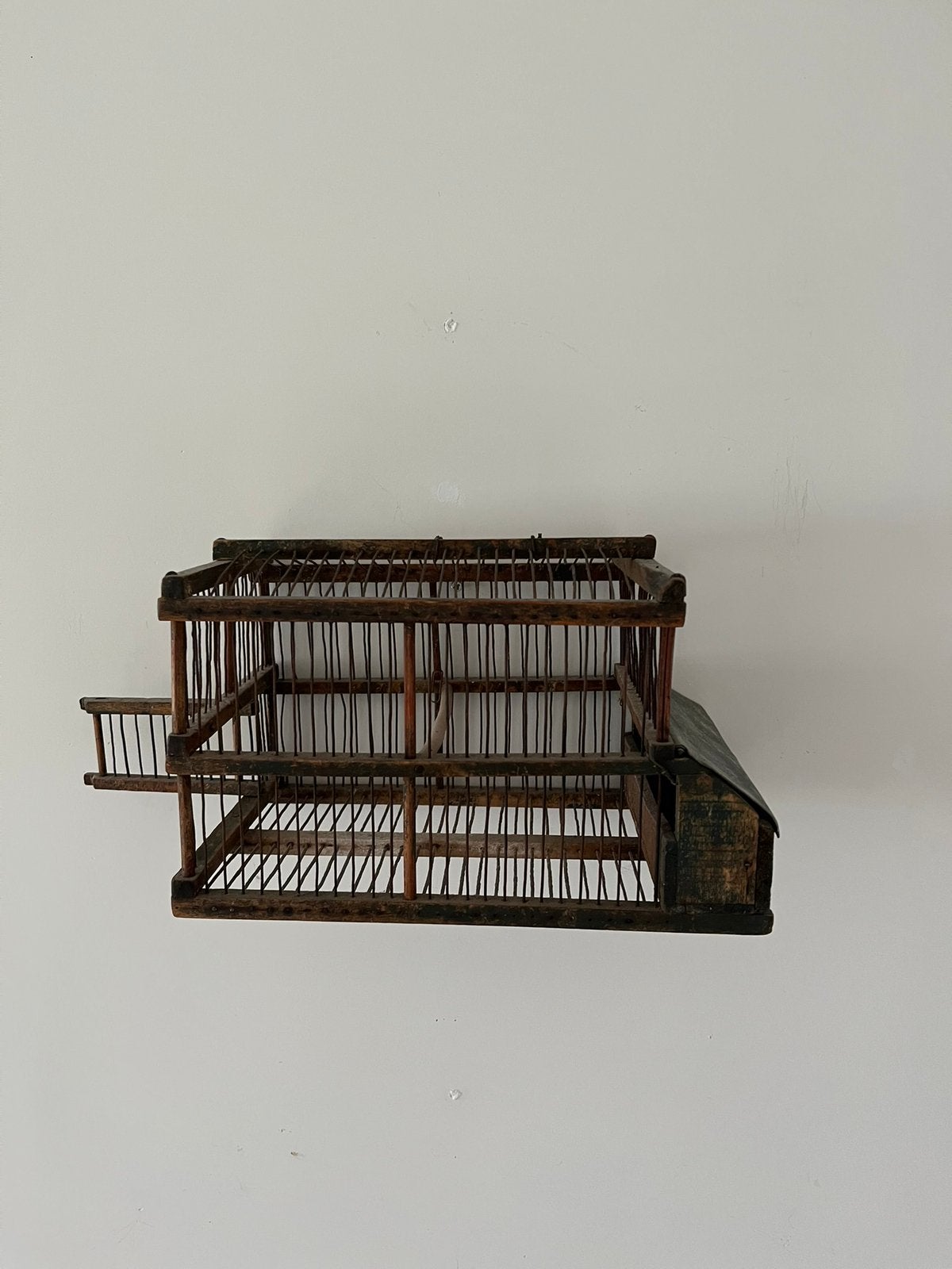 Oud vogelkooitje, Ophalen, Gebruikt