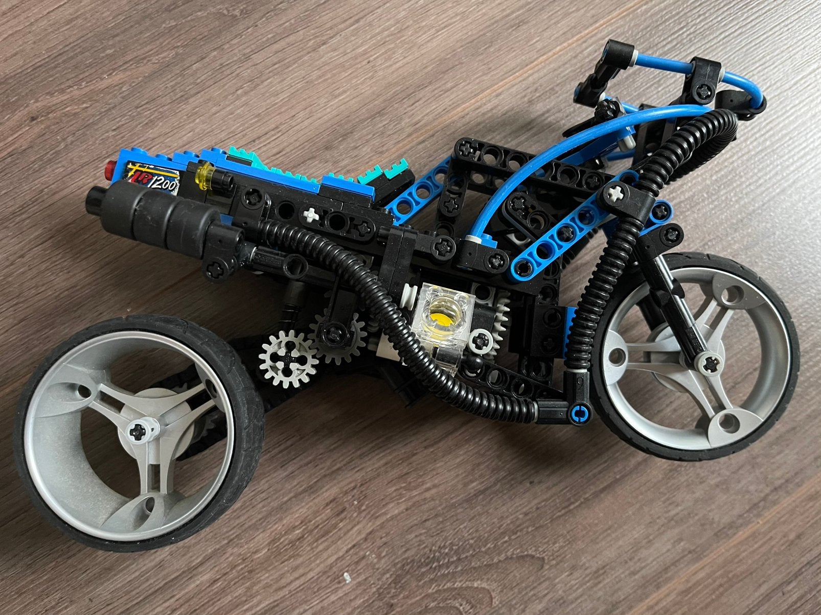 Lego technic 8417 Mag Wheel Master - met handleiding, Kinderen en Baby's, Speelgoed | Duplo en Lego, Ophalen of Verzenden, Gebruikt