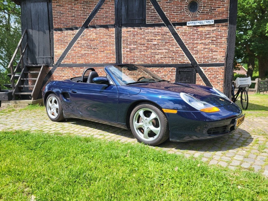 Porsche BOXSTER 2.5 met garantie. 3 x Boxster op voorraad!, Auto's, Euro 2, Achterwielaandrijving, Gebruikt, 1225 kg