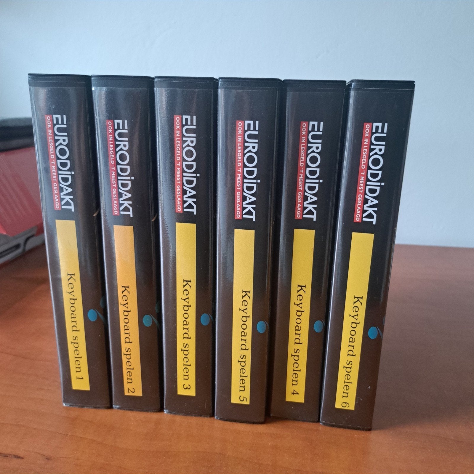 Eurodidakt Keyboard Spelen Cursus (Deel 1-6) met Cassettes, Muziek en Instrumenten, Ophalen of Verzenden, Zo goed als nieuw, Overige aantallen