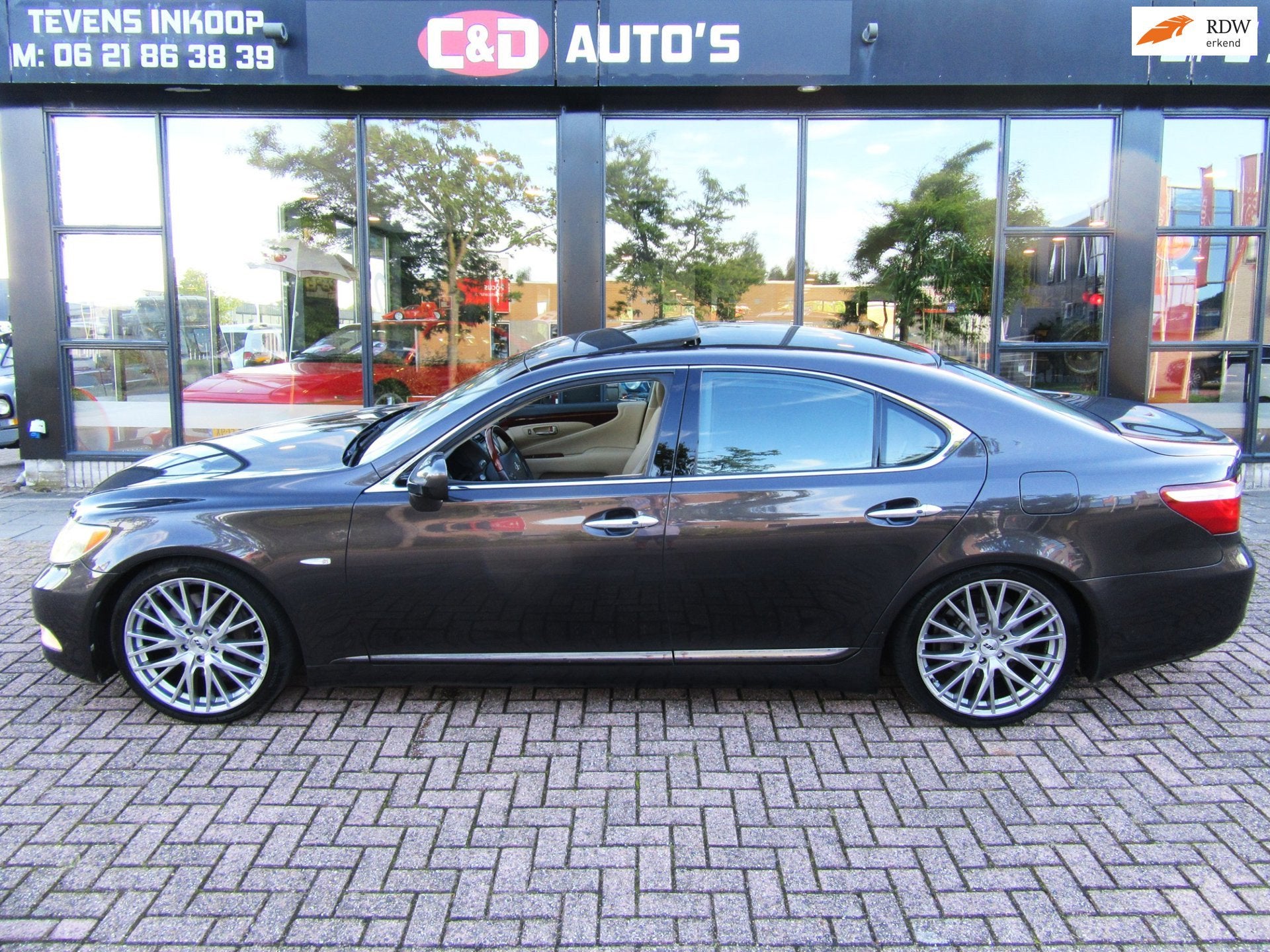 Lexus LS 460 President 2007 FACELIFT ALLE OPTIES TOPSTAAT, Automaat, Achterwielaandrijving, Gebruikt, Automatische klimaatregeling