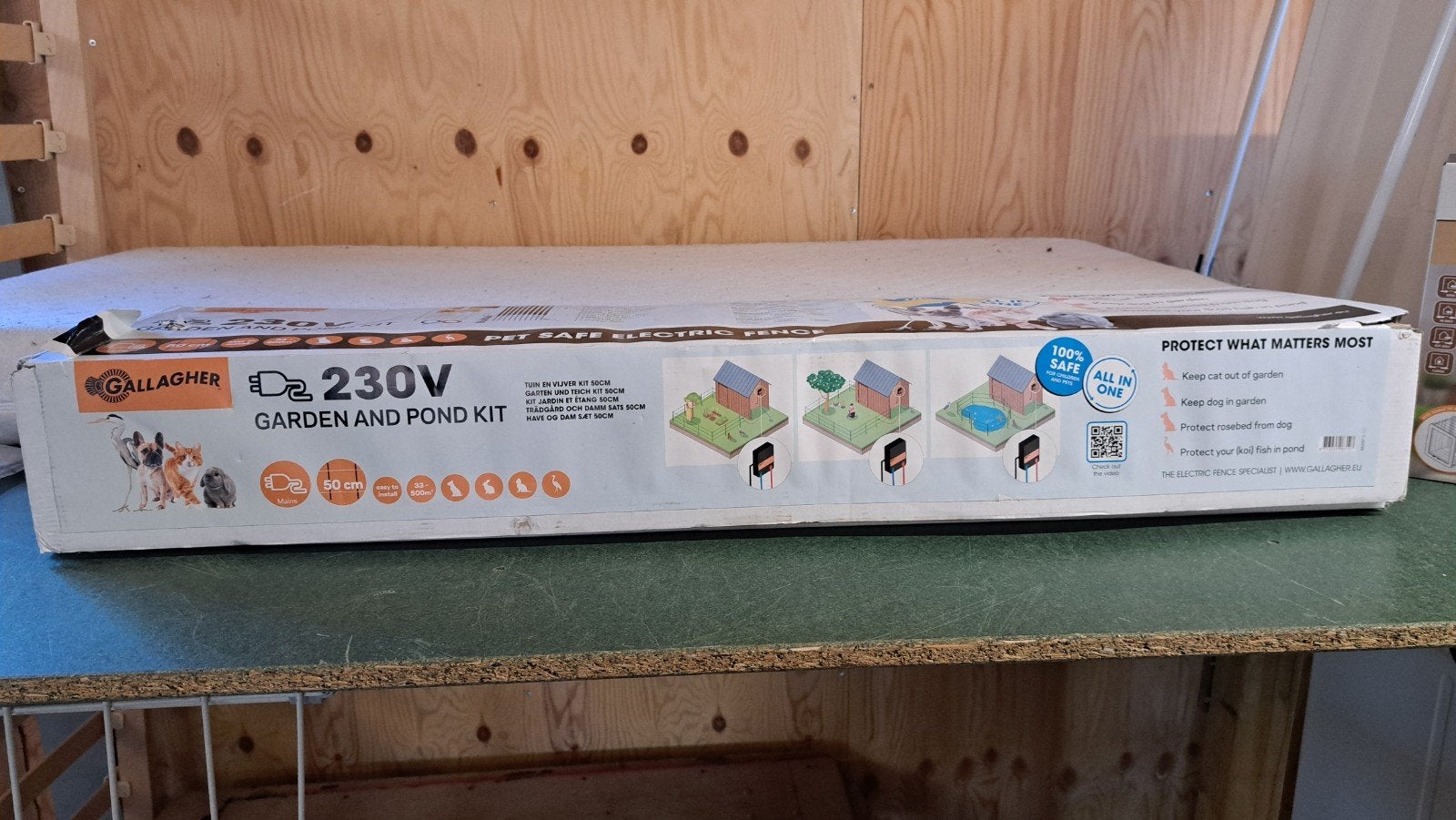 Gallagher tuin en vijver kit 50 cm ZGAN, Ophalen, Zo goed als nieuw