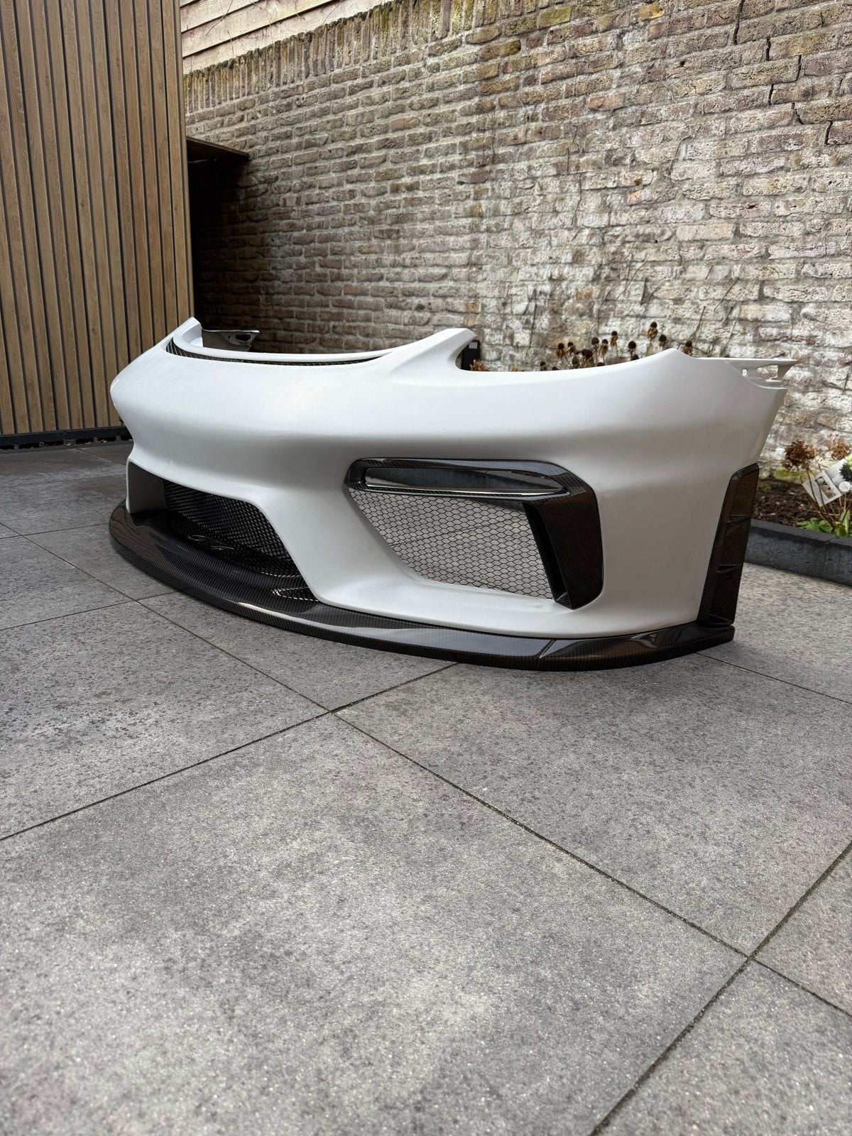 Porsche Cayman 718 GT4 Bumper Conversie Kit met Carbon, Ophalen, Voor, Porsche, Nieuw
