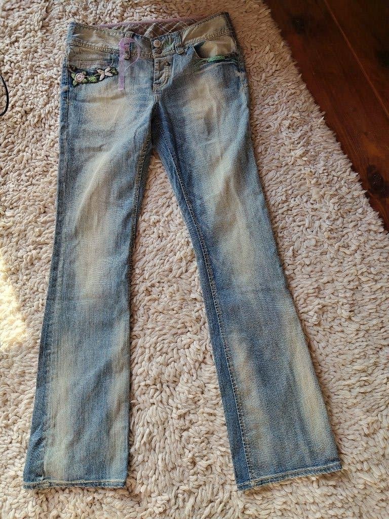 Lichtblauwe jeans van DDP, maat 30, Blauw, DDP, Ophalen of Verzenden, W30 - W32 (confectie 38/40)