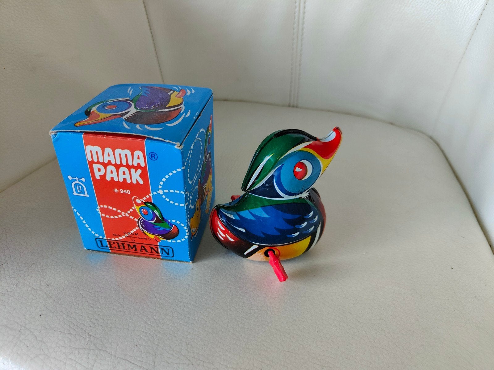 Vintage Lehmann "Mama Paak" in originele doos, Antiek en Kunst, Ophalen of Verzenden