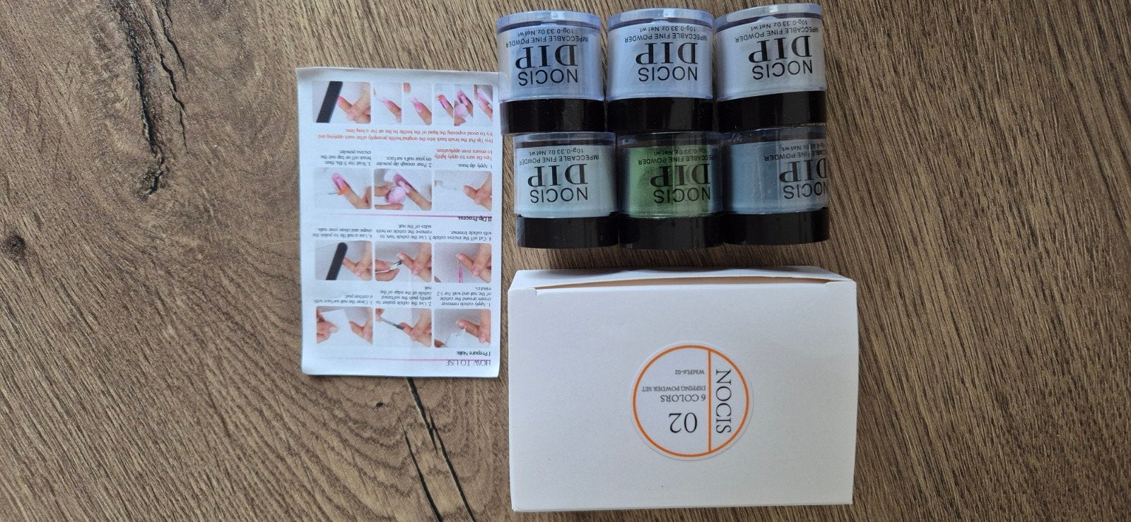 Dipping powder set voor nagels, nieuw, Blauw, Nieuw, Ophalen of Verzenden, Handen en Nagels