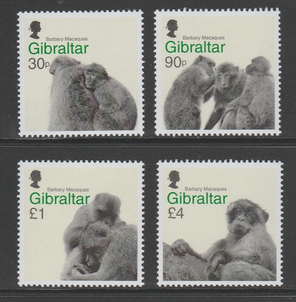 Gibraltar - 2020 - apen, berberapen - pf, Verzenden, Overige landen, Postfris