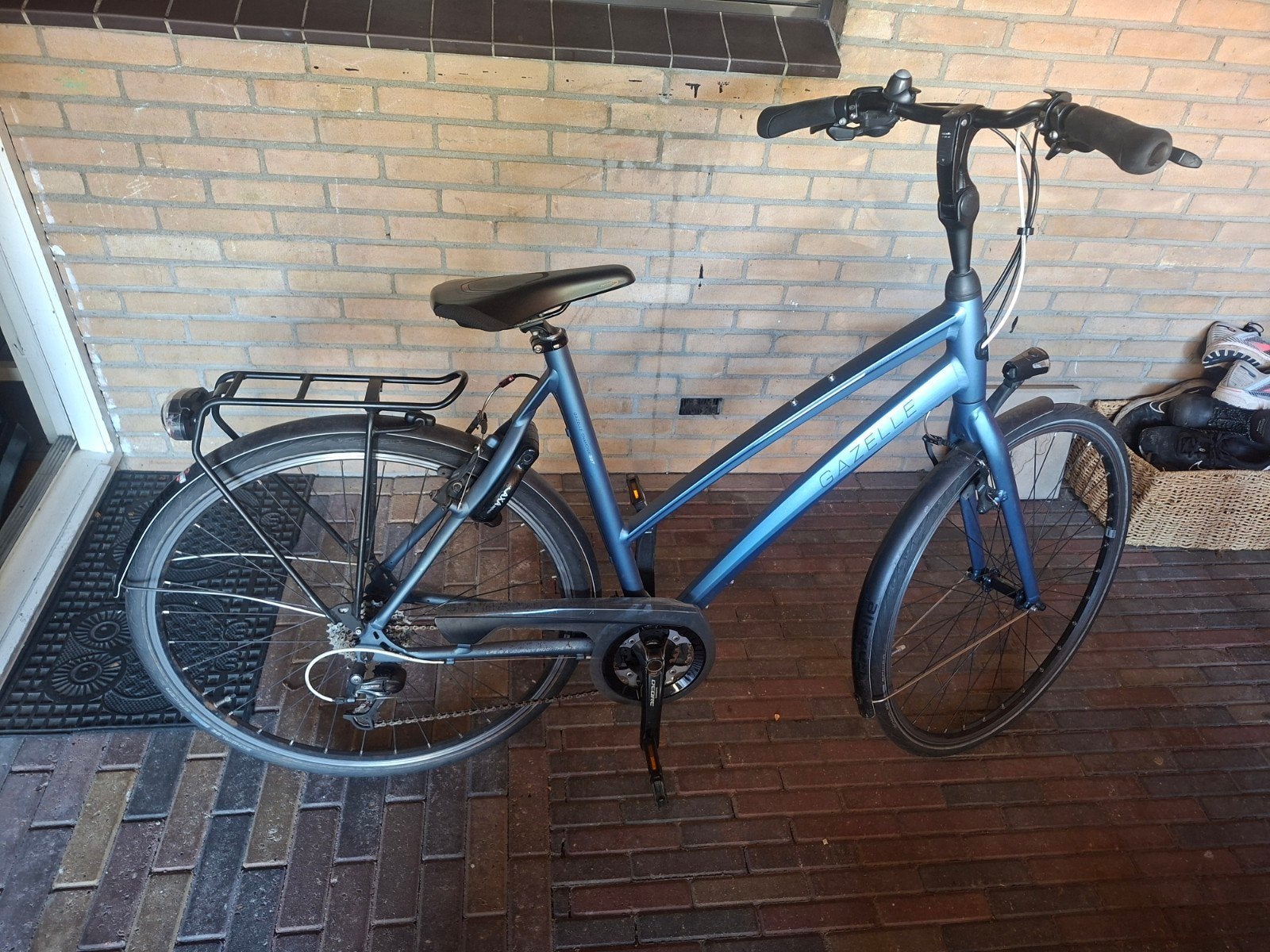 Gazelle damesfiets, Ophalen, 53 tot 56 cm, Velgrem, Versnellingen