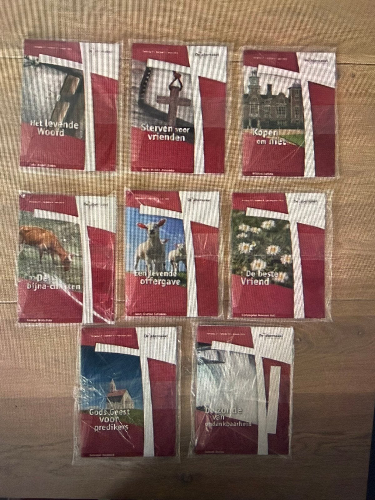 8 boekjes met preken Puriteinen - De Tabernakel -nog nieuw!!, Boeken, Ophalen of Verzenden, Nieuw, Diverse auteurs, Overige religies