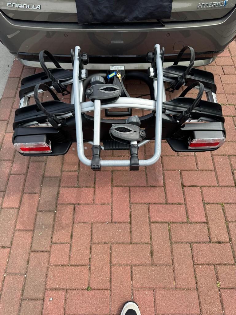 Fietsendrager Thule EW G2 921, Ophalen, Gebruikt, 2 fietsen, Trekhaakdrager
