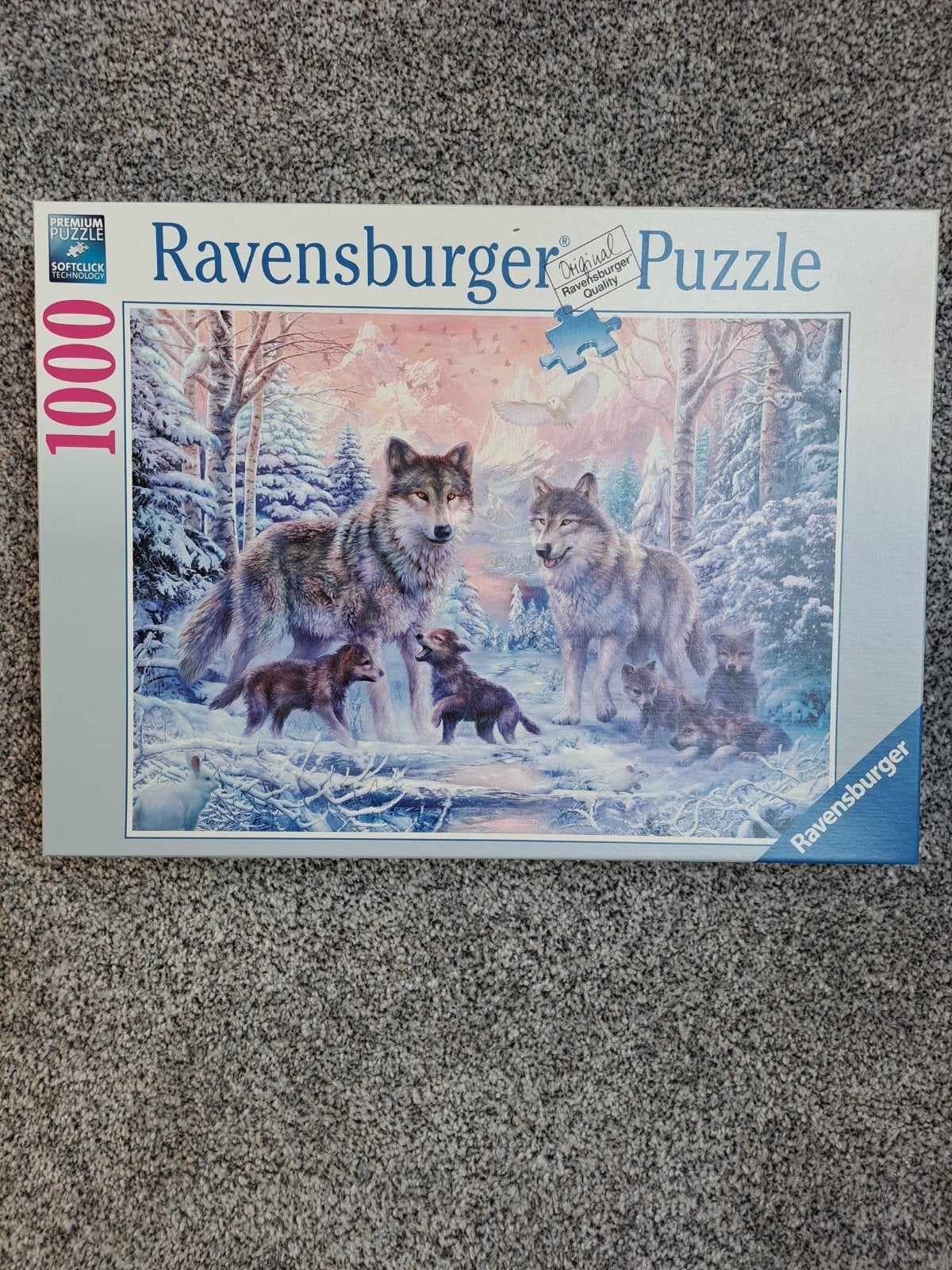 4 verschillende legpuzzels.  1000 stukjes per stuk., Hobby en Vrije tijd, Ophalen of Verzenden, 500 t/m 1500 stukjes, Zo goed als nieuw