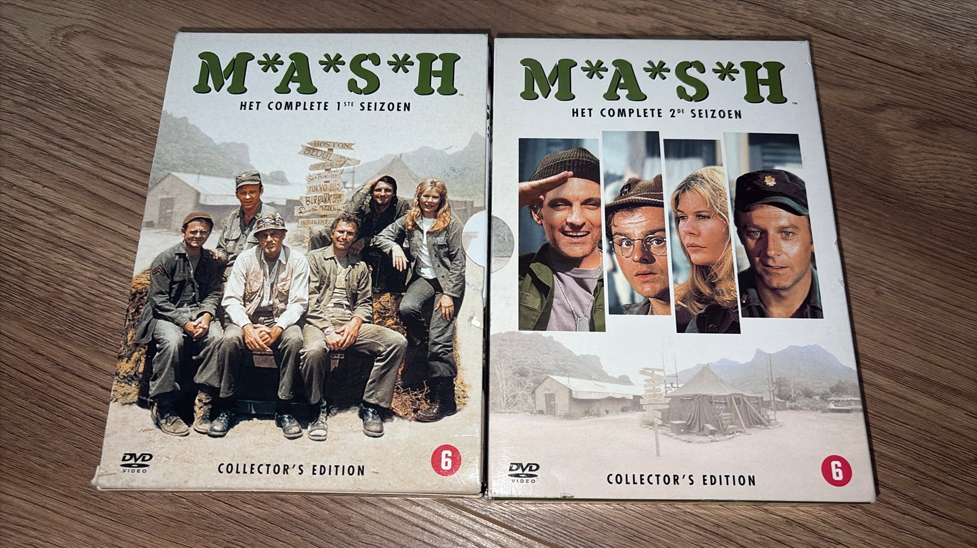 M*A*S*H: Het complete eerste en tweede seizoen op dvd., Cd's en Dvd's, Dvd's | Tv en Series, Vanaf 12 jaar, Ophalen of Verzenden
