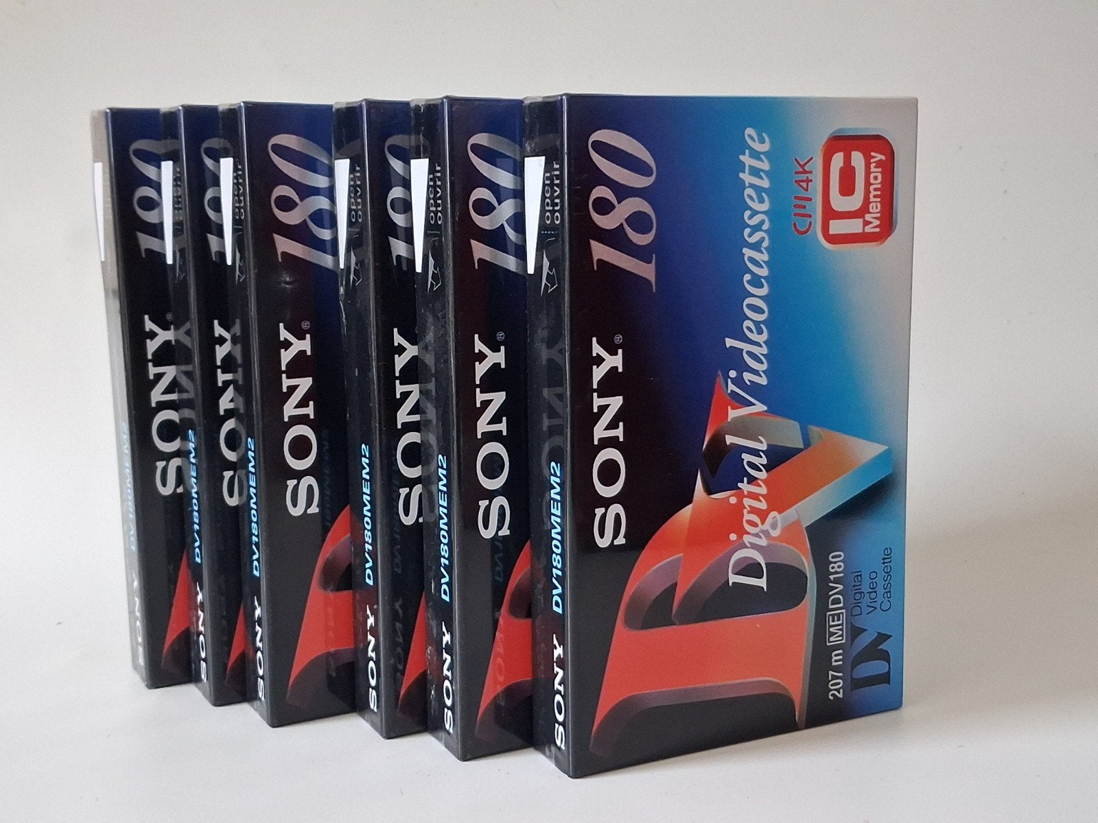 Sony Digital Video tape DVCam 180min 6 stuks, Audio, Tv en Foto, Fotografie | Professionele apparatuur, Nieuw, Ophalen of Verzenden