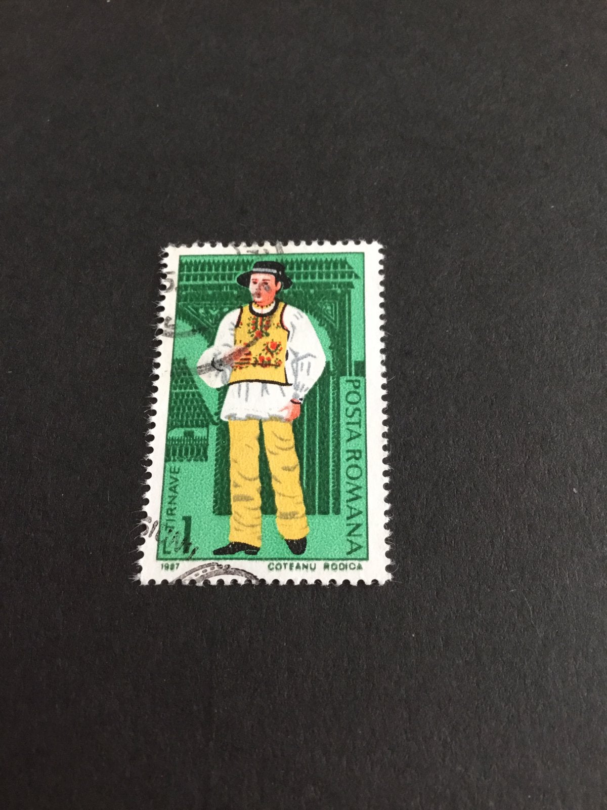 Roemenië Tirnave uit 1987, Ophalen of Verzenden, Gestempeld, Dier of Natuur
