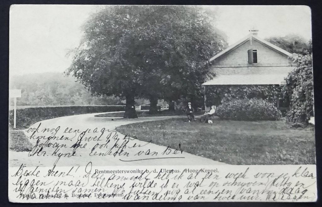 Hoog Keppel Rentmeesterswoning b.d. Ulenpas. < 1906., Ophalen of Verzenden, Voor 1920, Gelopen, Gelderland