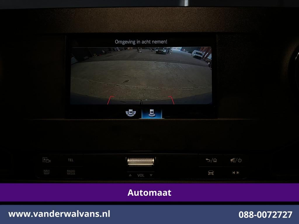 Mercedes-Benz Sprinter 214 CDI 143pk 9G-Tronic Automaat L2H2, Stof, Gebruikt, Blauw, Multifunctioneel stuurwiel