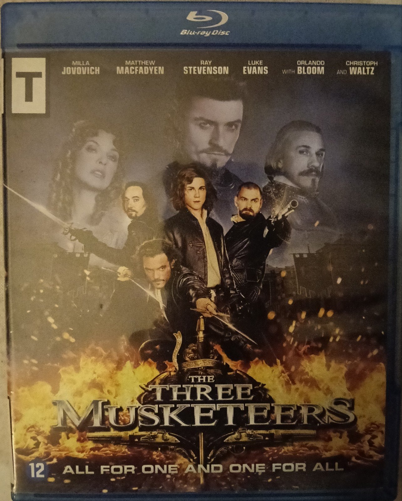 The Three Musketeers bluray, Ophalen of Verzenden, Zo goed als nieuw, Horror
