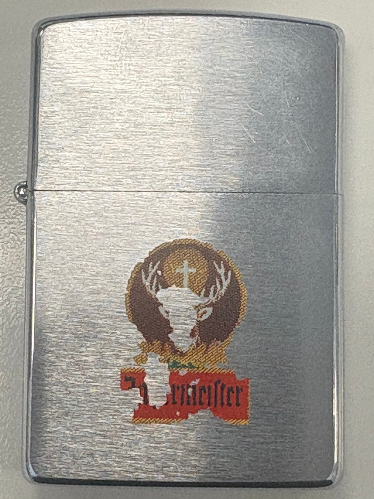 Nieuw Zippo Jägermeister-aansteker nooit gebruikt., Ophalen of Verzenden, Nieuw, Aansteker