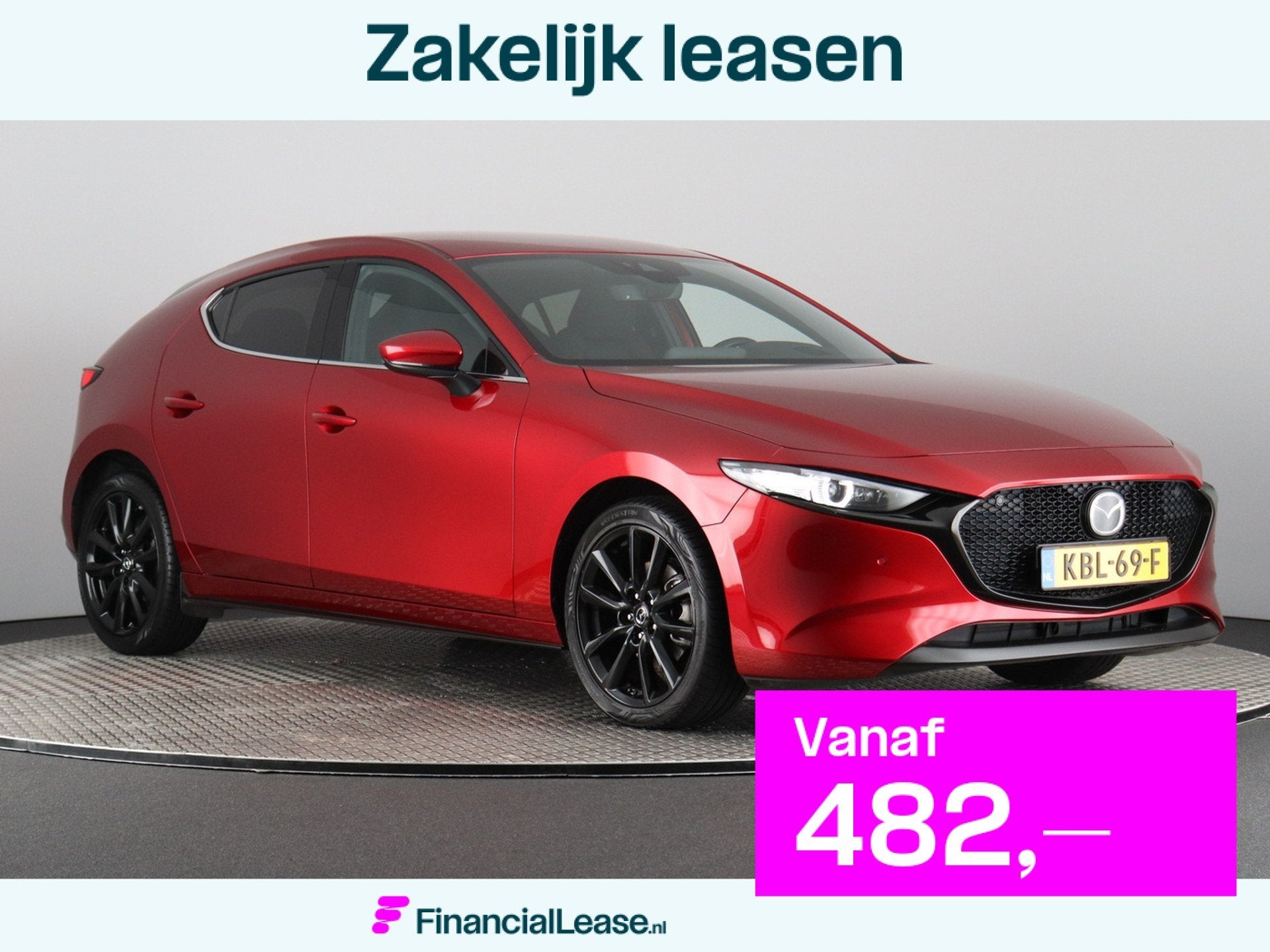 Mazda 3 187pk 2.0 e-SkyActiv-X M Hybrid 186 Comfort (Camera, 1998 cc, Stof, Gebruikt, Euro 6