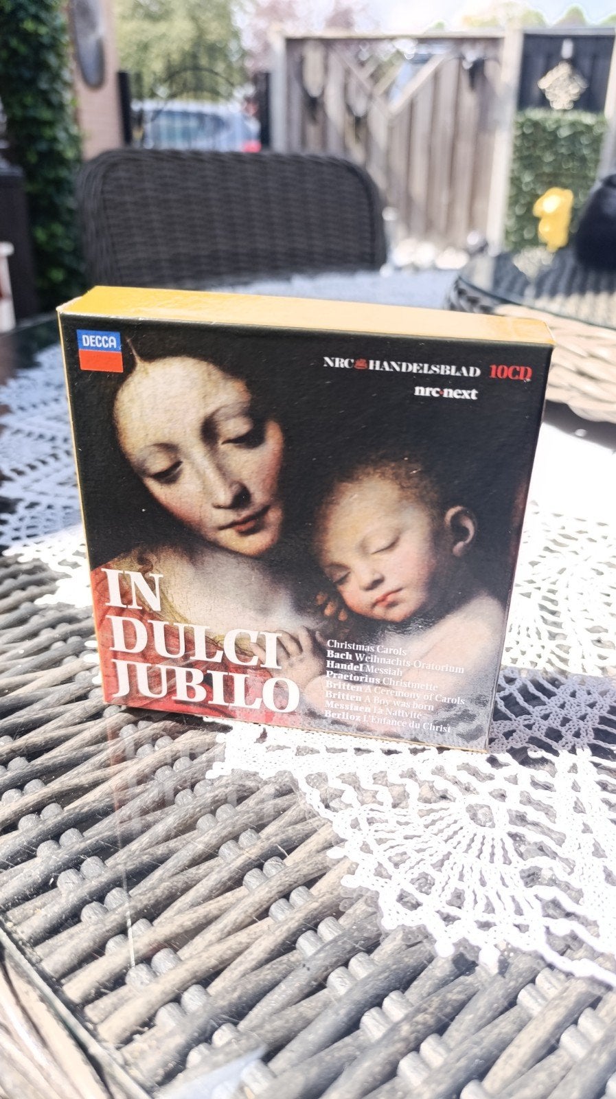 In Dulci Jubilo - Klassieke Kerstmuziek (10 CD Boxset), Boxset, Inclusief doosje, Ophalen of Verzenden, Zo goed als nieuw