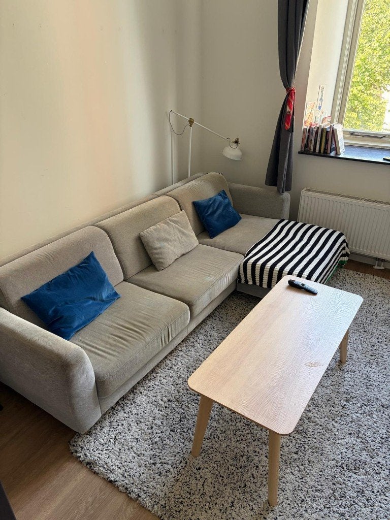 IKEA SLATORP 3-seat sofa with chaise longue – €125, Ophalen, Eenpersoons, Minder dan 150 cm