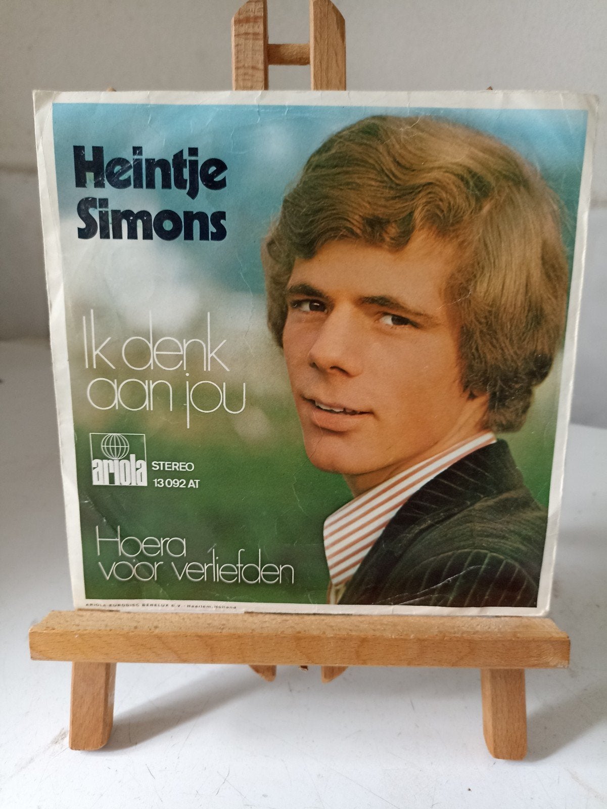 Heintje Simons - Ik denk aan jou / Hoera voor verliefden, Cd's en Dvd's, Ophalen of Verzenden, Gebruikt, 7 inch, EP