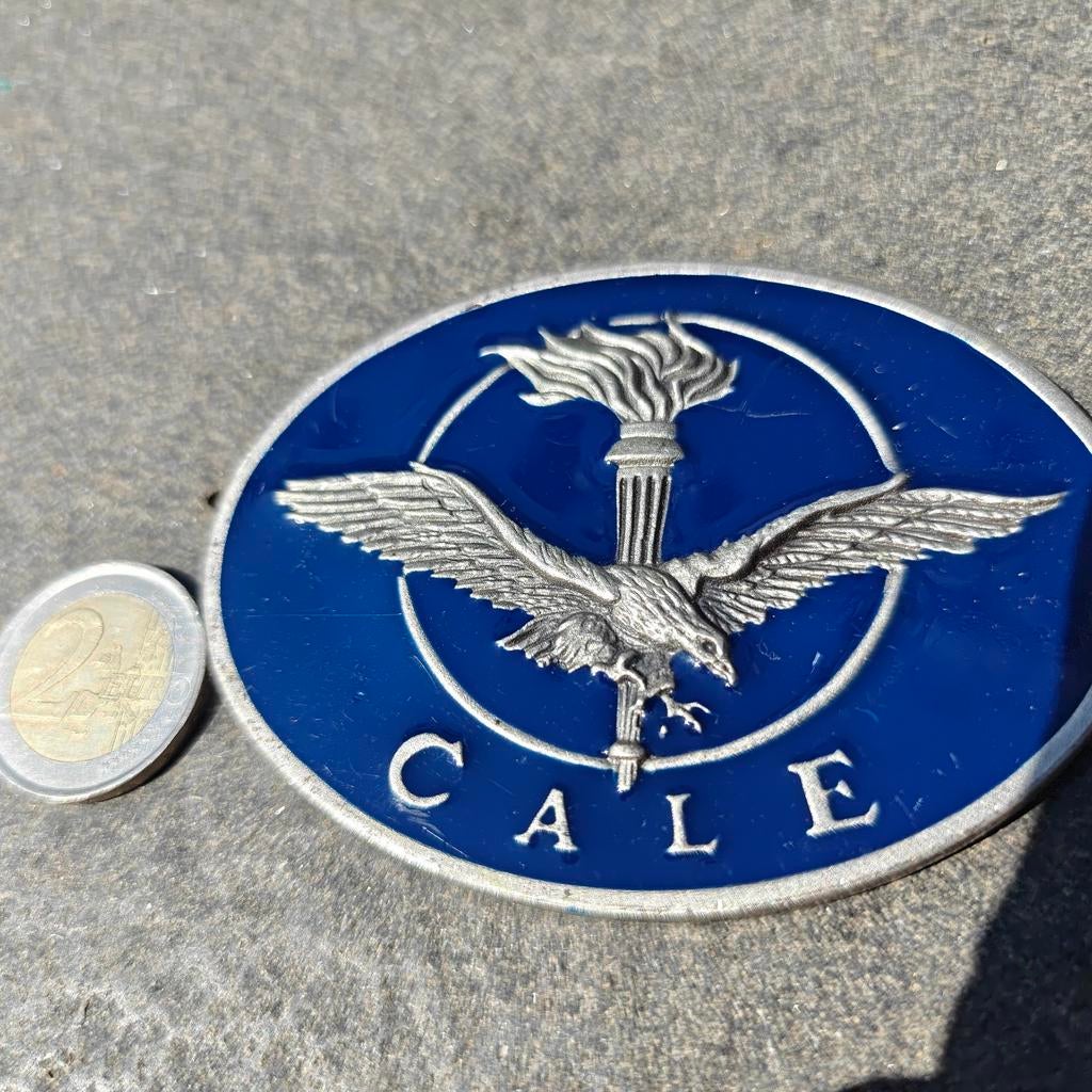 Metalen embleem Centro Aviazione Leggera Esercito (CALE),, Ophalen of Verzenden, Patch, Badge of Embleem