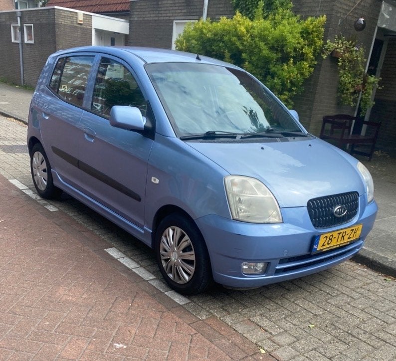 Kia Picanto 1.0 2007 Blauw, Voorwielaandrijving, 836 kg, 4 cilinders, 61 pk