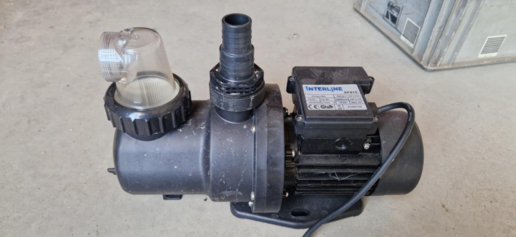 Interline SPS75 Zwembadpomp - 450W, 142 l/min, Ophalen of Verzenden, Gebruikt, Overige typen