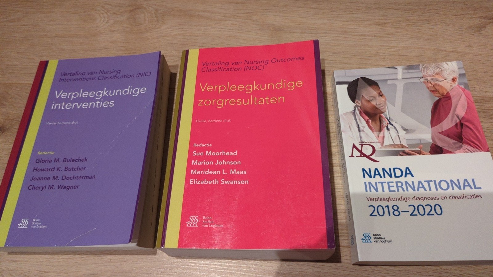 NANDA, NIC, NOC boeken - Verpleegkundige diagnostiek, NANDA International, Sue Moorhead, Gloria M. Bulechek, Zo goed als nieuw