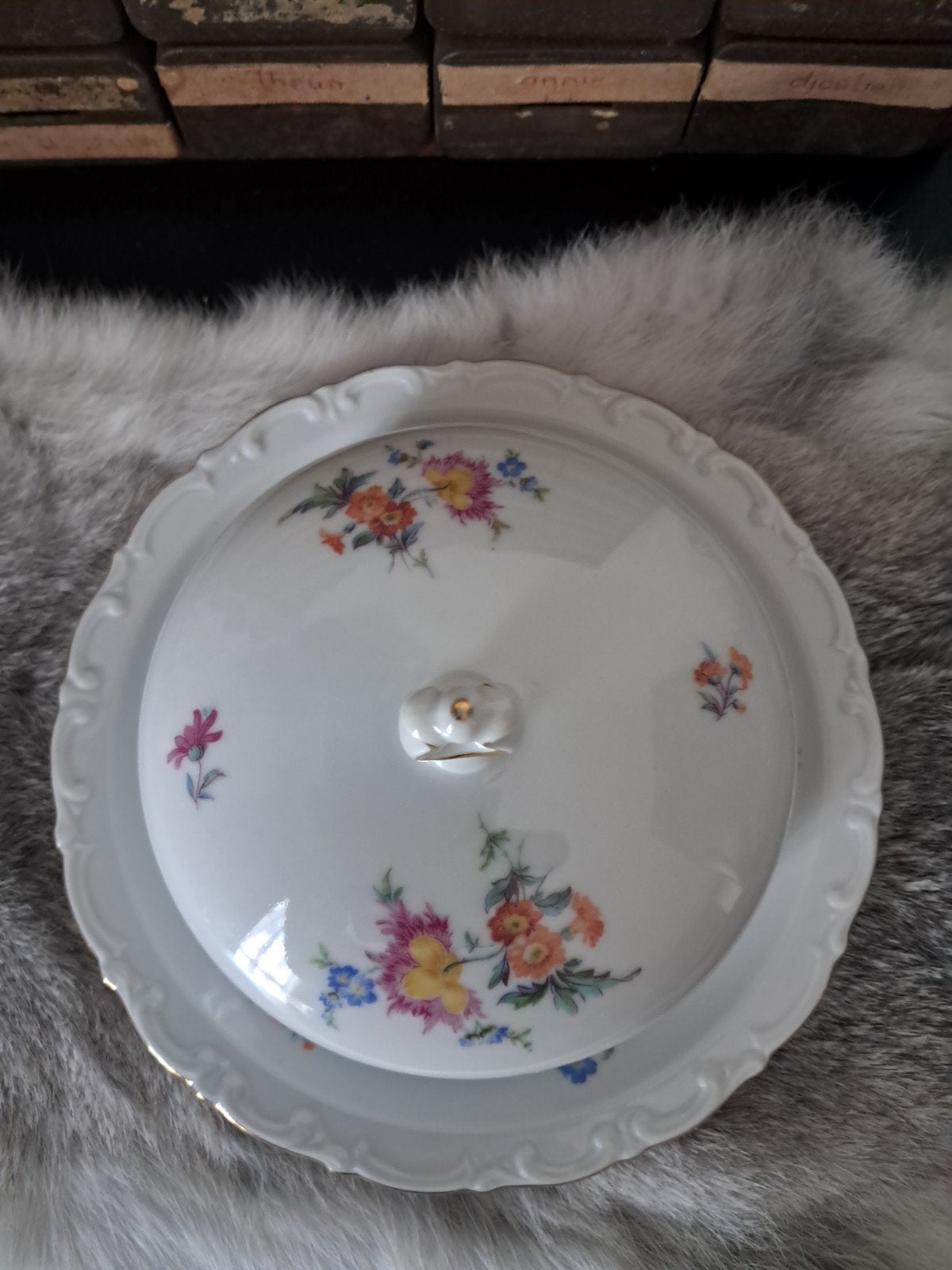 Vintage Kahla Porselein Botervloot, Ophalen of Verzenden