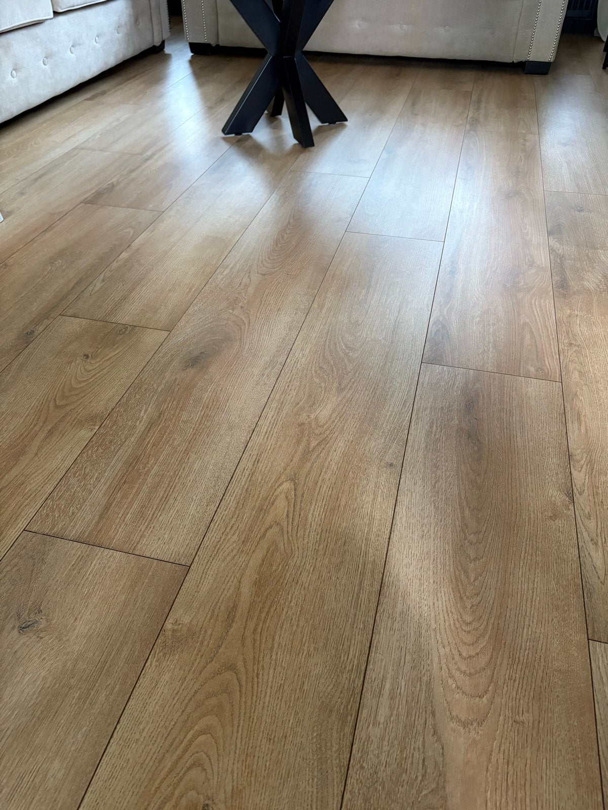 Laminaat wit eiken (ong 30m2), Ophalen, Zo goed als nieuw, 10 m² of meer, 10 tot 30 cm