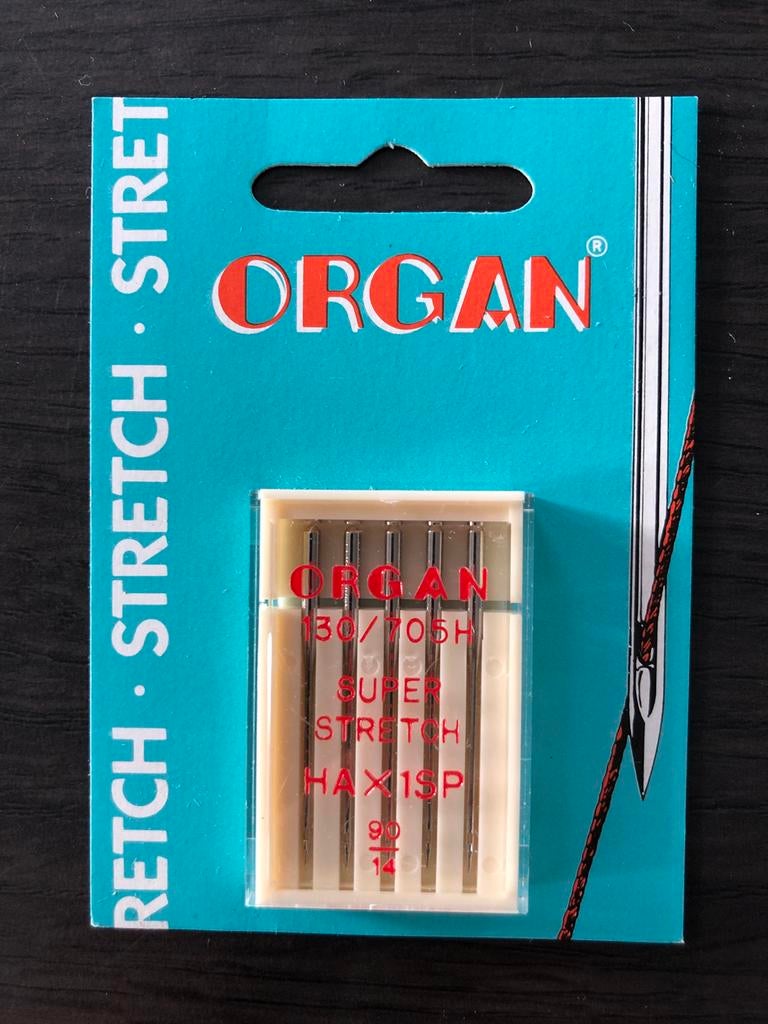 Organ Super Stretch Naaimachinenaalden - Dikte 90, Ophalen of Verzenden, Nieuw, Garen of Naald(en)