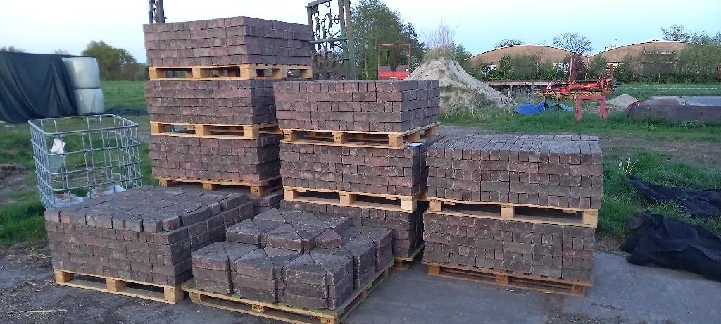 Klinkers, Tuin en Terras, Ophalen, Gebruikt, Klinkers, 10 m² of meer