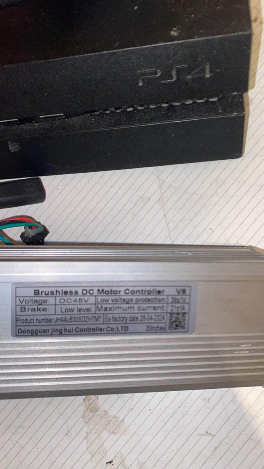 v8 controller 48v opvoerbaar, Ophalen of Verzenden, Zo goed als nieuw