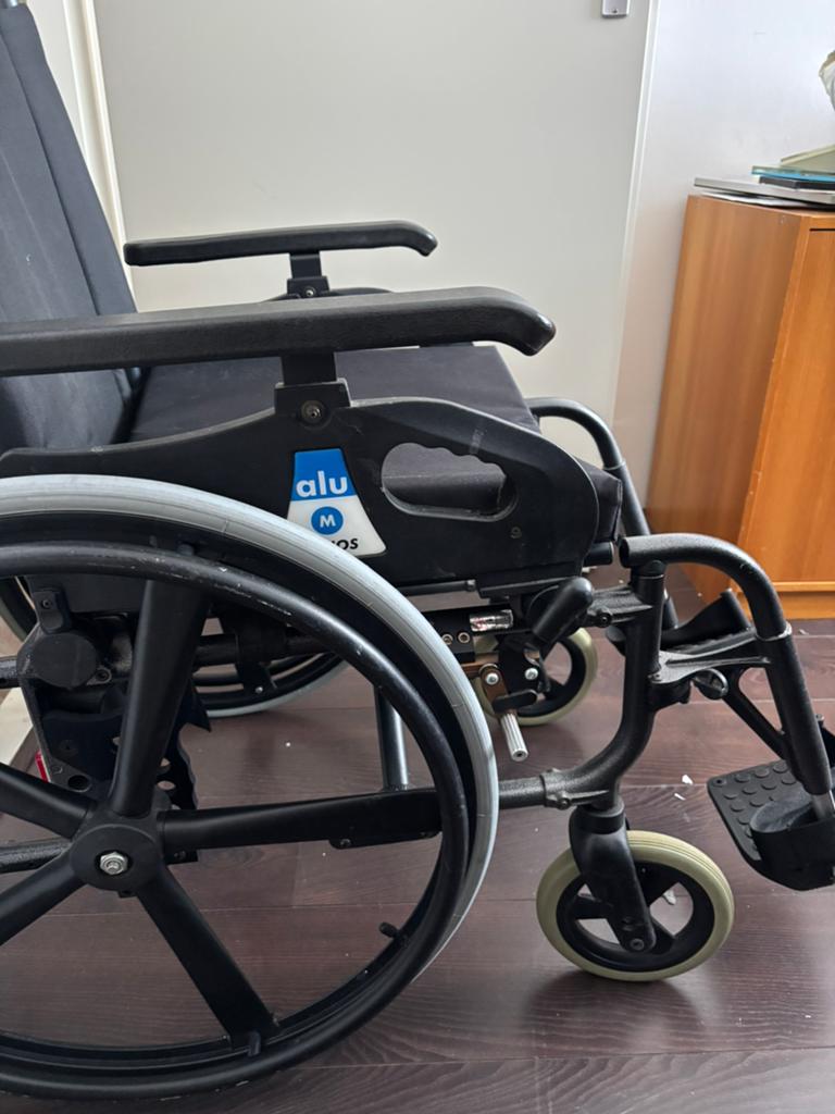Rolstoel te koop makkelijk inklapbaar, Ophalen, Inklapbaar, Gebruikt, Duwrolstoel