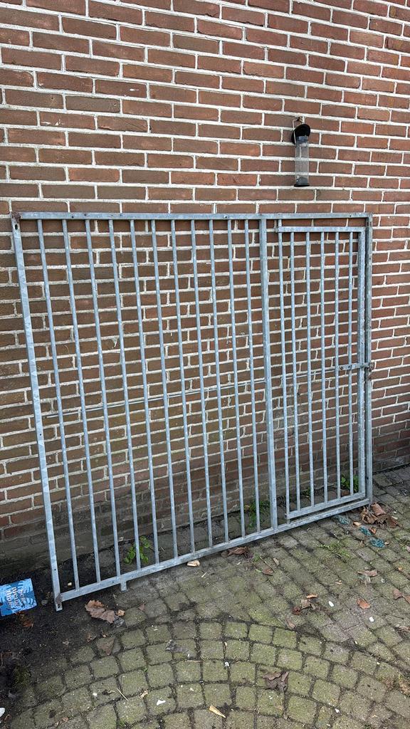 Hondenkennel kenneldeel kennelpaneel met deur, Ophalen of Verzenden, Zo goed als nieuw, 110 cm of meer, 100 cm of meer