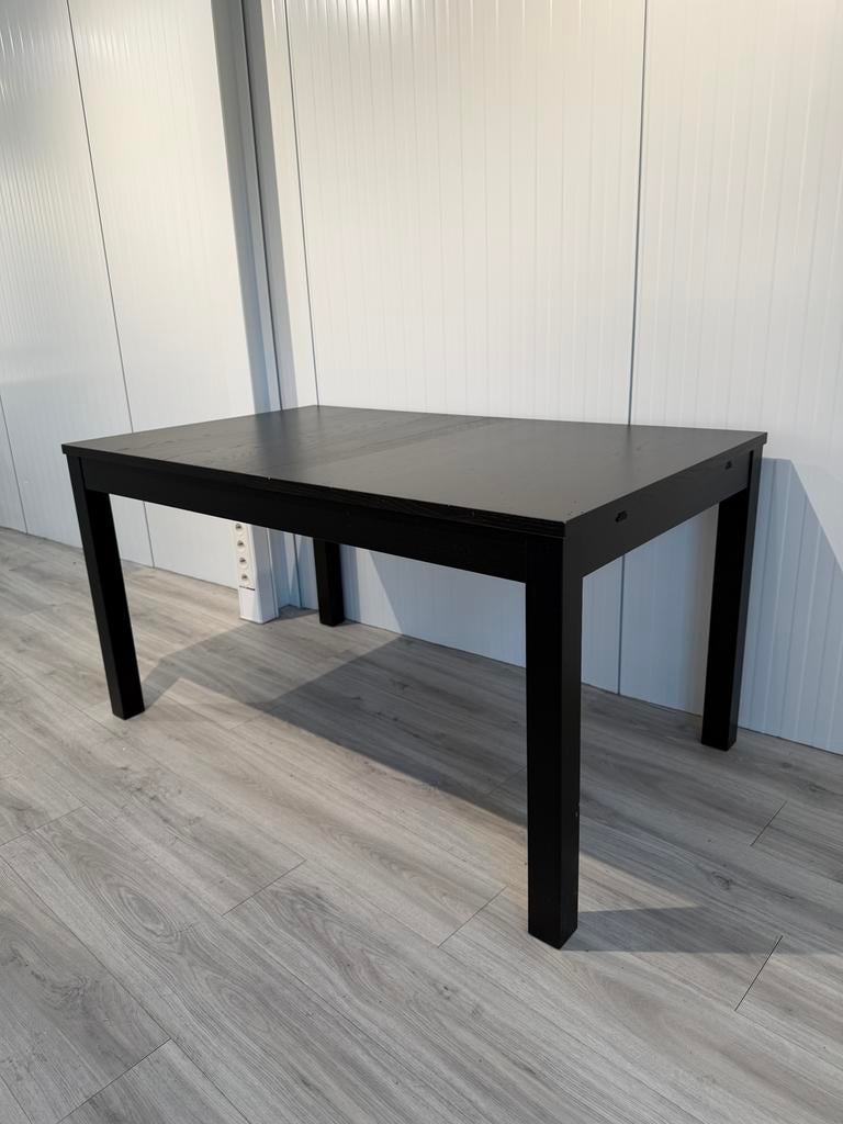 Ikea tafel uitschuifbaar Bjursta, Ophalen, Gebruikt, 100 tot 150 cm, 50 tot 100 cm