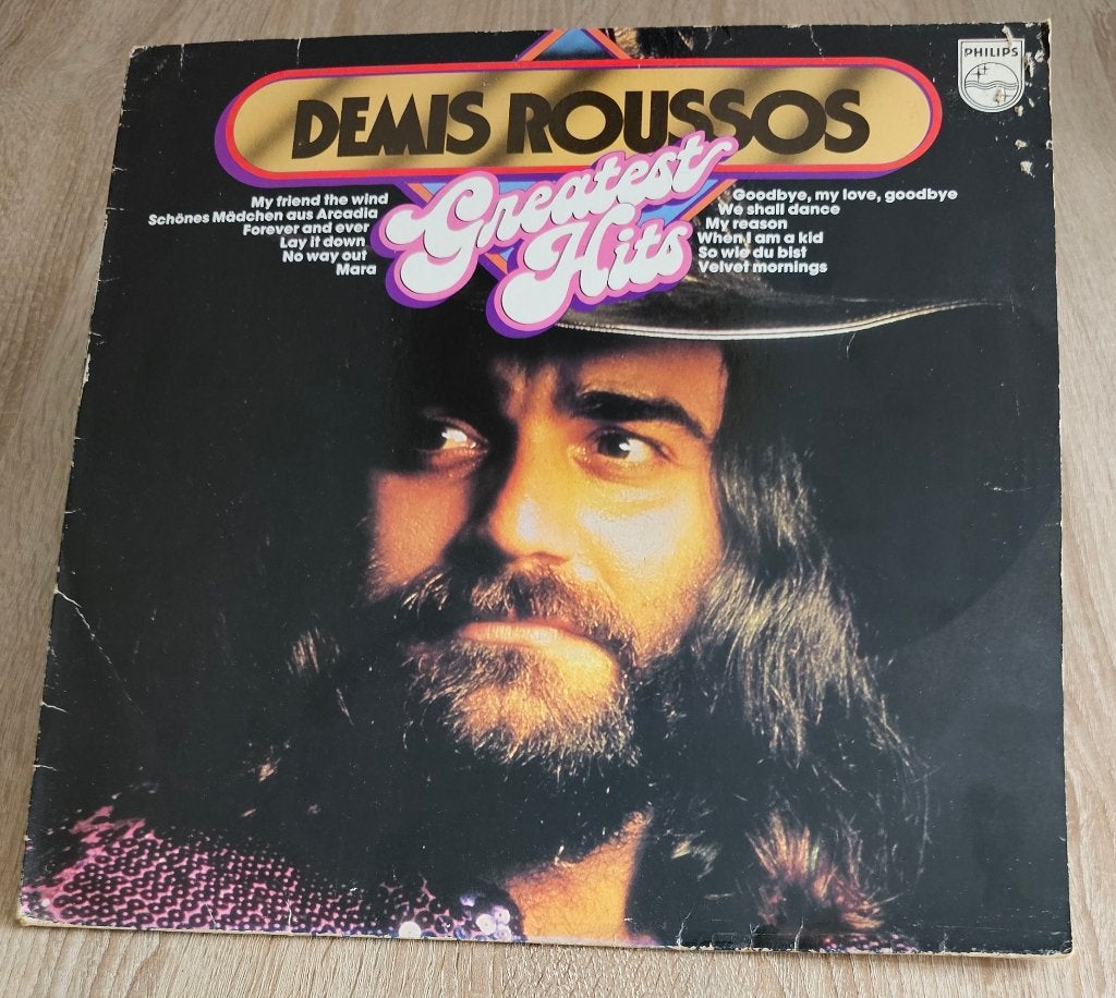 LP - Demis Roussos - Greatest Hits, Cd's en Dvd's, Vinyl | Pop, LP, Gebruikt, Pop, Ophalen of Verzenden