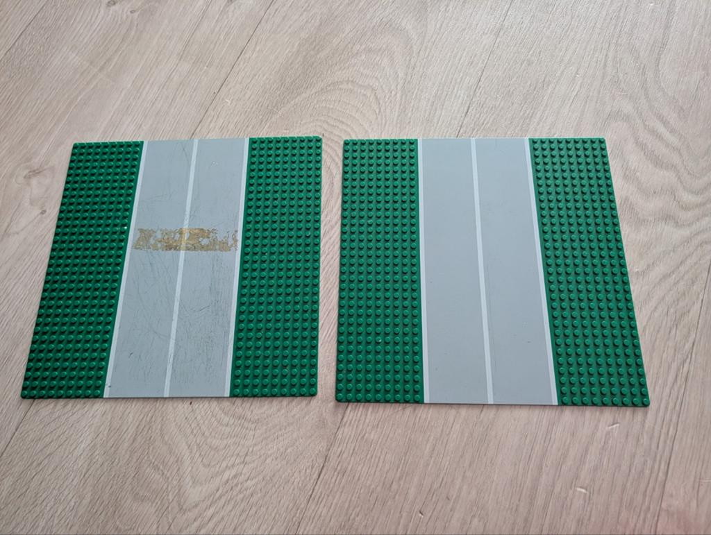 vintage LEGO 32x32 wegenplaten  2stuks, Ophalen, Gebruikt