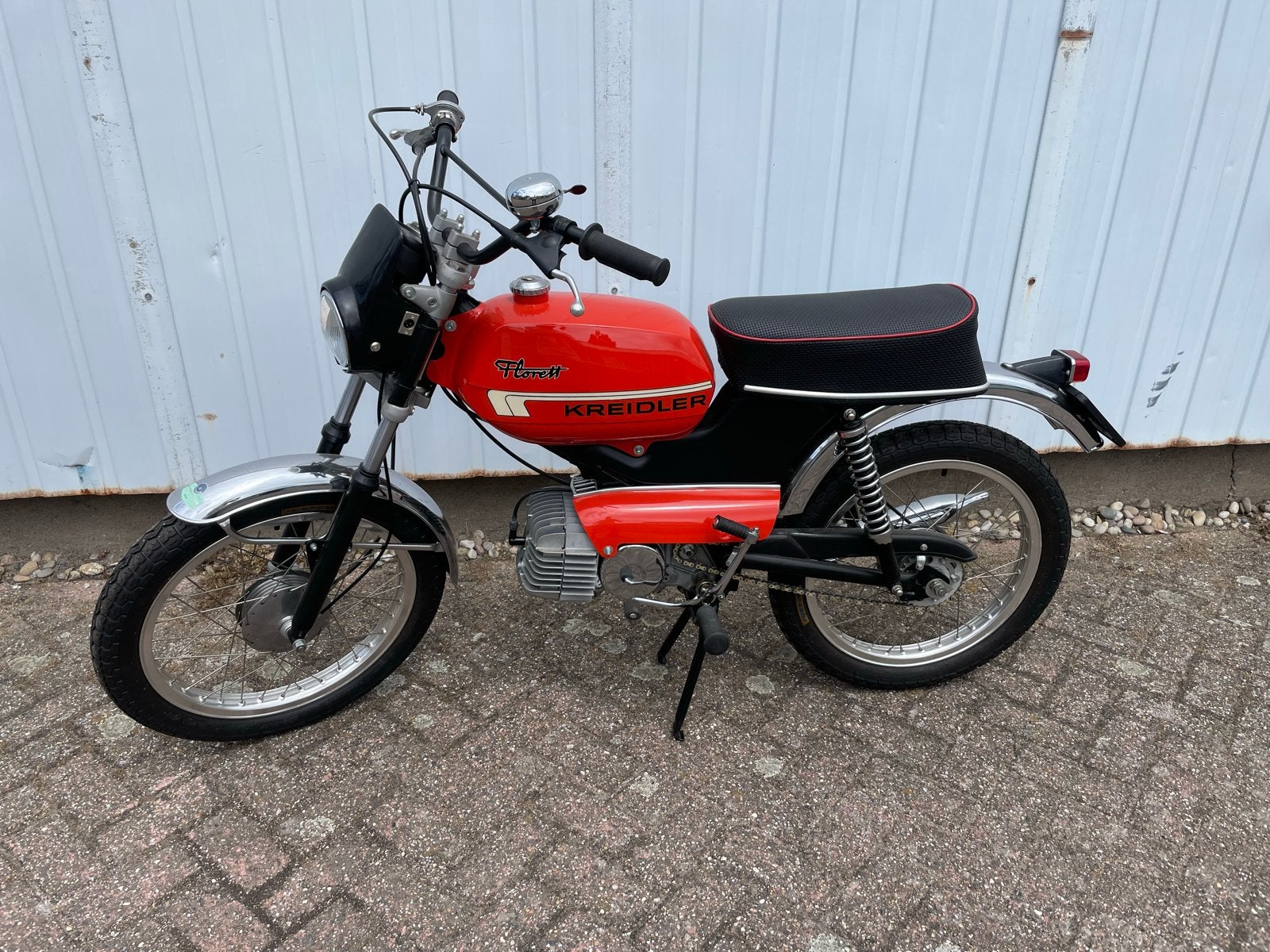 Kreidler Florett Van Veen Cross Replica met kenteken 1972, Ophalen, Overige modellen, Maximaal 45 km/u, Zo goed als nieuw