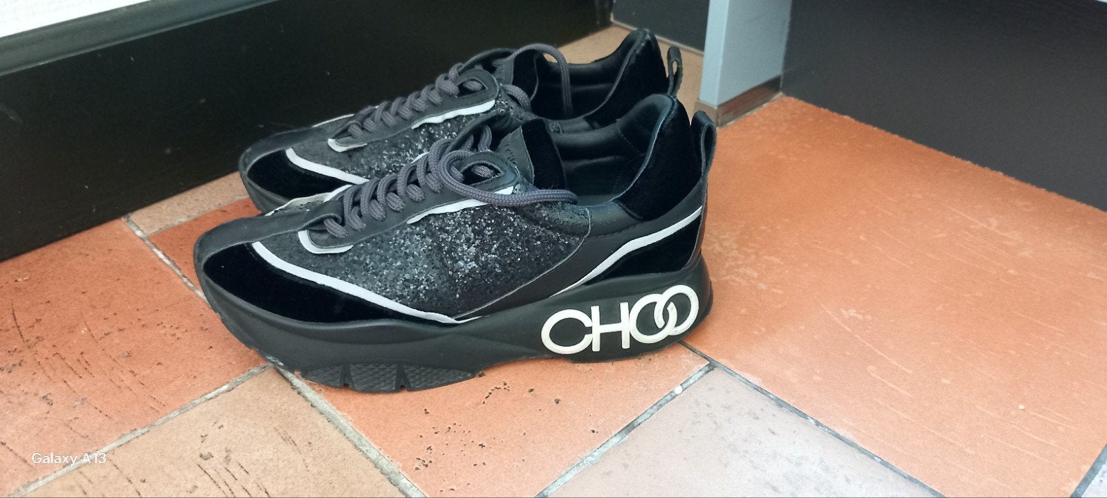 jimmy choo schoenen, Zwart, Overige typen, Ophalen of Verzenden, Zo goed als nieuw