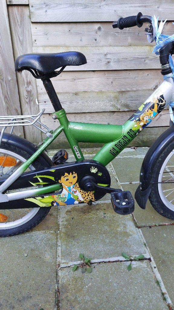 Loekie Diego kinderfiets – 16 inch, Ophalen, Gebruikt, 16 tot 20 inch, Loekie