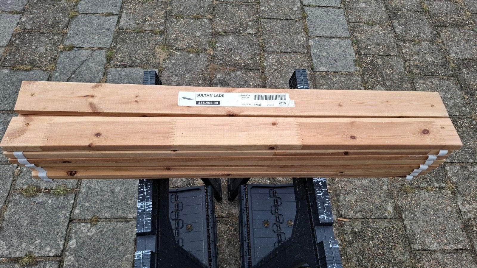 Lattenbodem planken (83x200 cm), Ophalen, Gebruikt, Minder dan 25 mm, Grenen